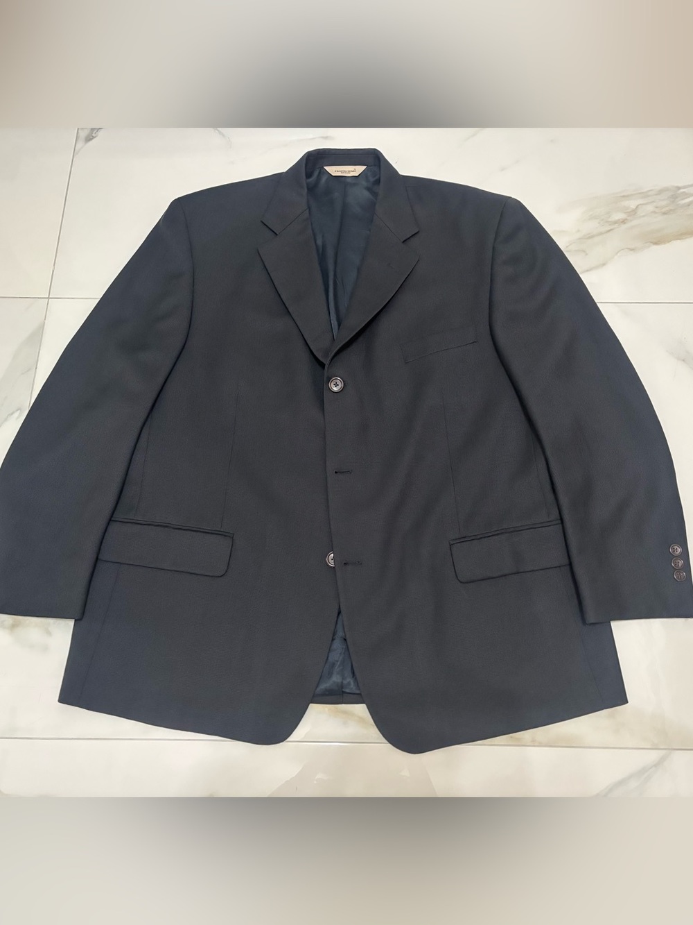 Pronto Uomo 100% Wool Suit Blazer Men's 46Short